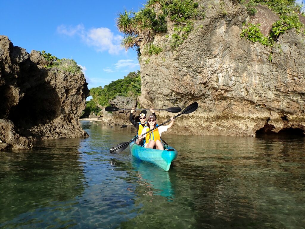 石垣島の美ら海でカヤック体験