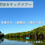 石垣島貸切カヤックツアーの様子